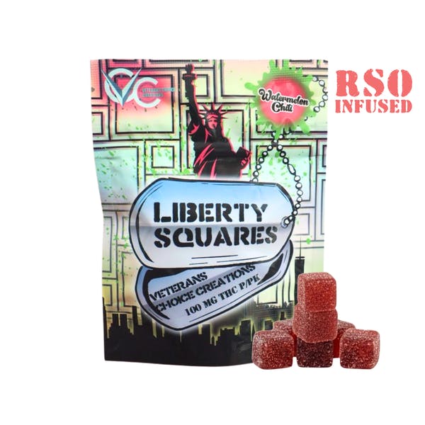 VCC Liberty Squares F.E.C.O. Edibles 10 pcs - Watermelon Chili