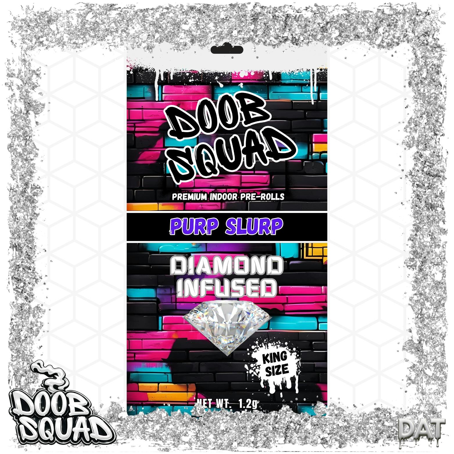 Doob Squad - 1.2g Infused Preroll - Purp Slurp