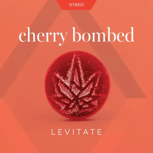 Levitate - 200mg Single Gummy - Cherry Bombed