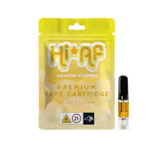 HI*AF - 1g Cart - Lemon Cake - CARTRIDGES by HI*AF at King of Budz
