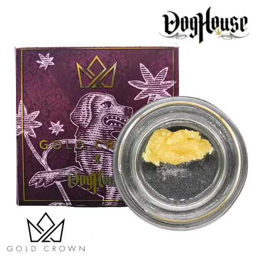 Gold Crown x Dog House - 1g Budder - Blue Runtz