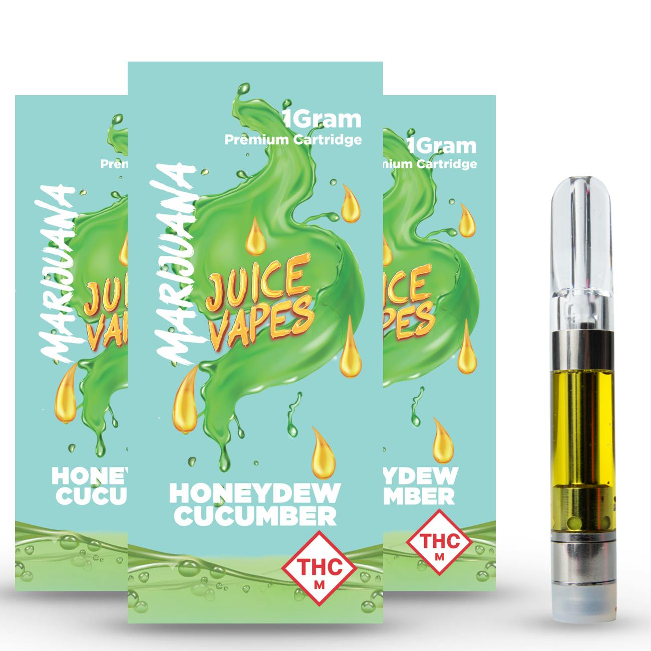 Juice Vape | Distillate Vape | Honeydew Cucumber 1G | Flora Farms Ozark