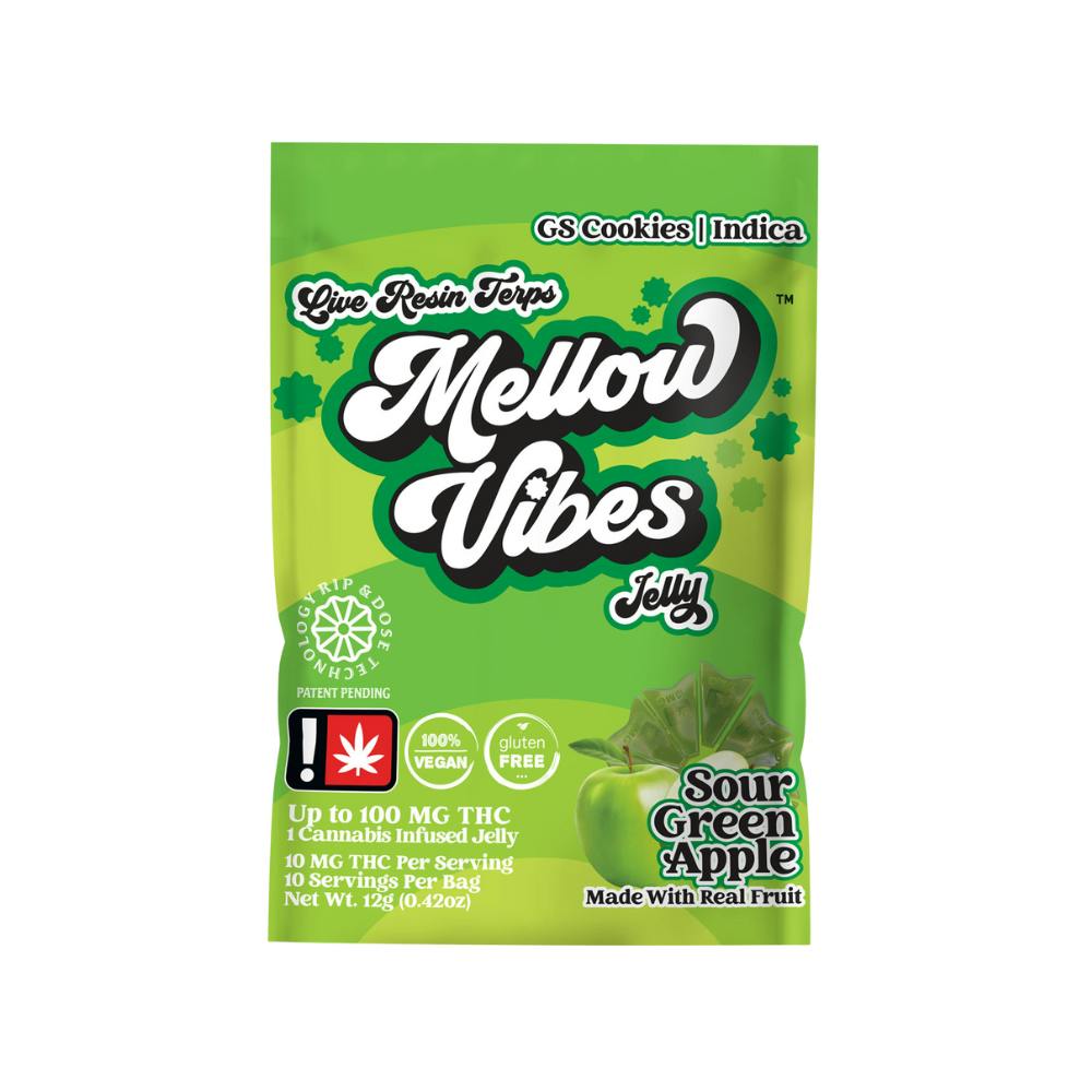 Mellow Vibes - Sour Green Apple (100MG)