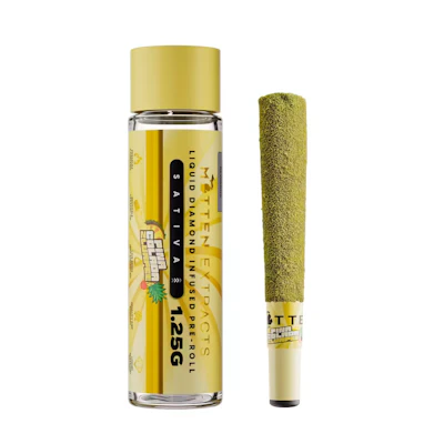 Mitten Extracts - 1.25g Infused Preroll - Pina Colada Zlurpee (S) - PRE_ROLLS by Mitten Extracts at King of Budz