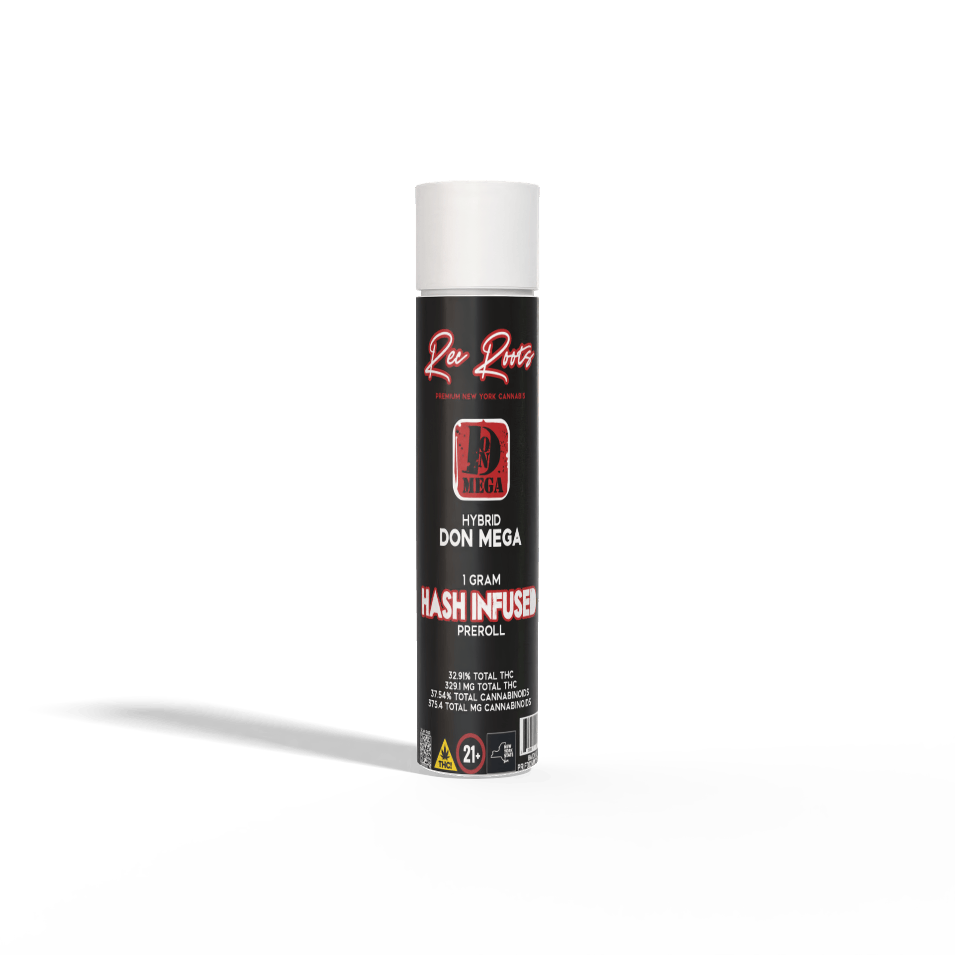 Rec Roots | Don Mega | Hash Infused Pre Rolls|