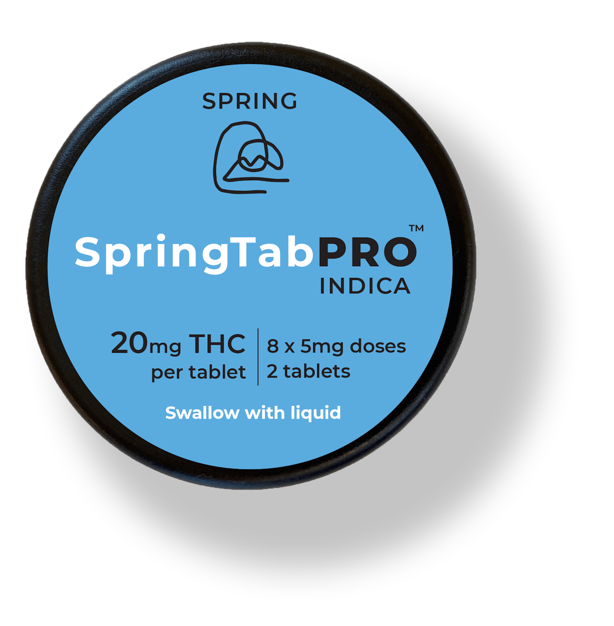 Image of Indica Spring Tab Pro | 100mg Tablets