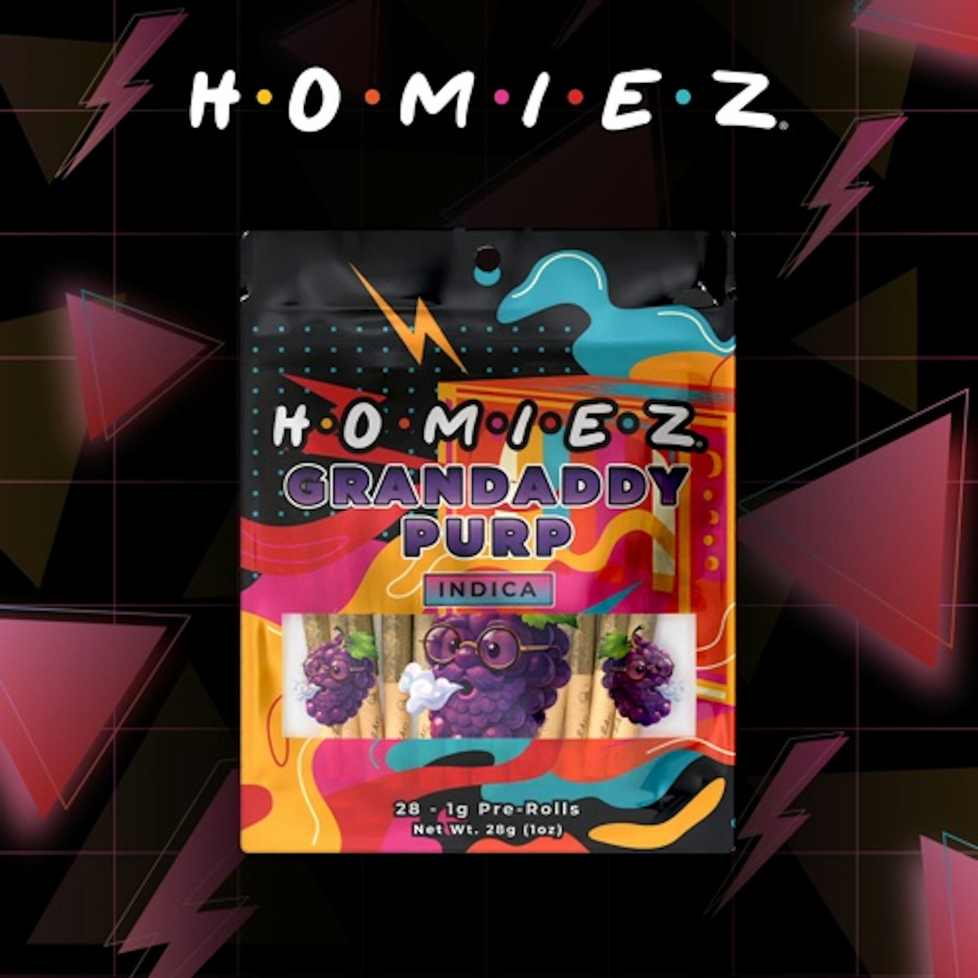 Homiez - Granddaddy Purp 28PK Pre-Roll