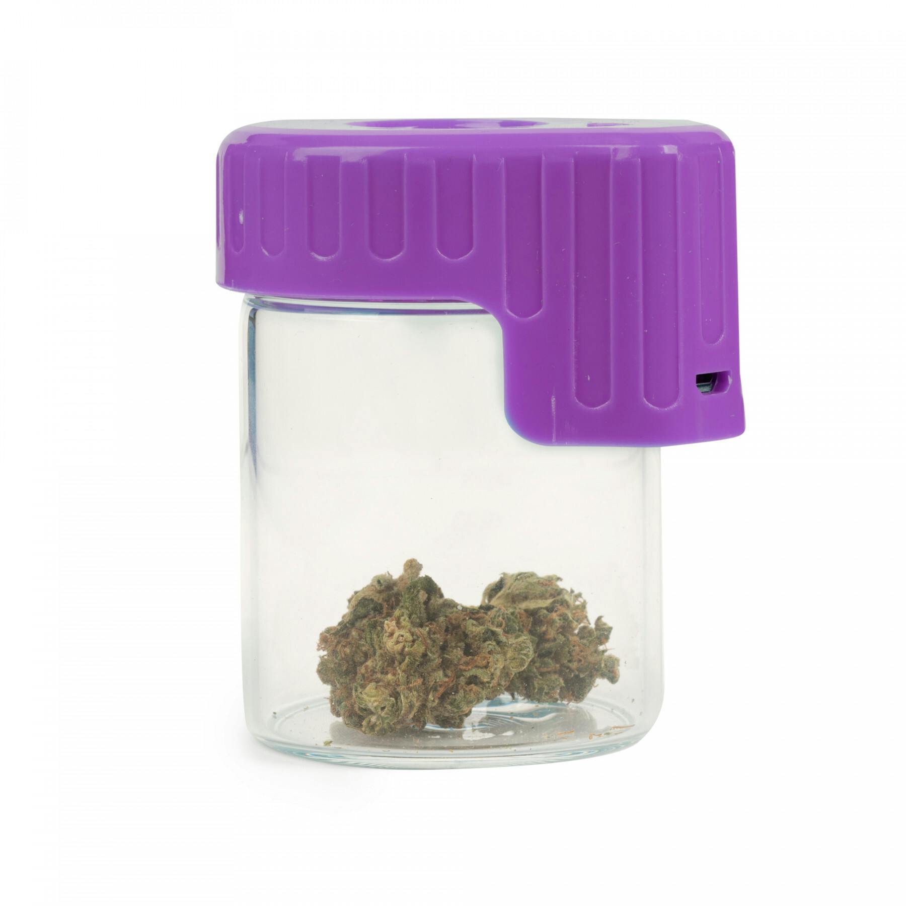 Light Up Glass Stash Jar - Assorted Colours