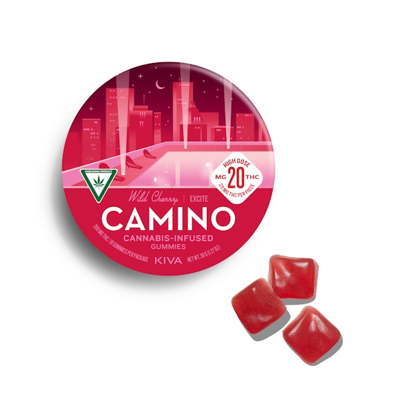 Camino | Wild Cherry Sativa Gummies | 200mg**