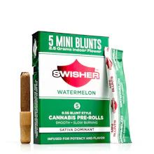 Swisher - 5-Pack .5g Infused Blunts - Watermelon (S)