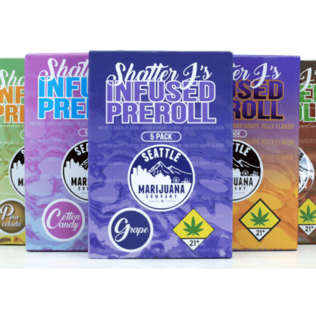 Rolled up and ready to smoke, Pre-Rolls are a convenient and effective way to consume cannabis. Pre-Rolls come in many different forms and can be rolled with flower, shake, "b-buds", infused with concentrates, and more.