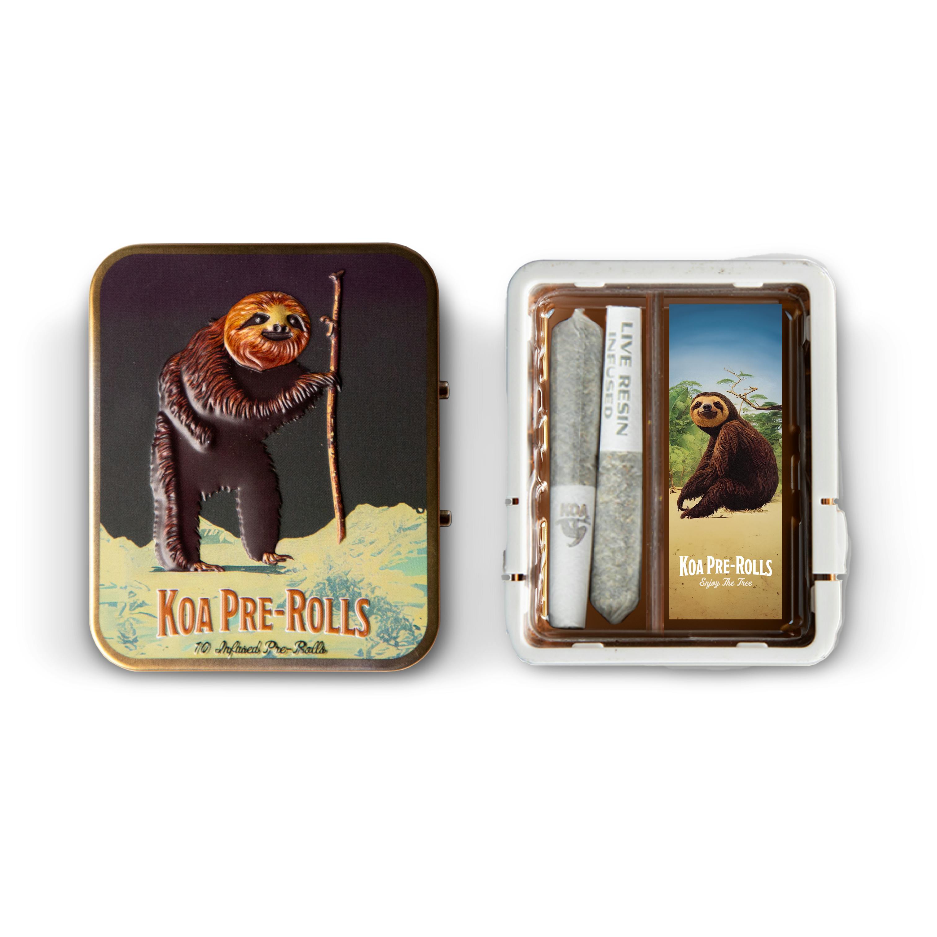 Koa Company- Granddaddy Purple Infused Prerolls 2pk - .7gKoa Cannabis Co.IndicaTHC: 41.65%4th of July Weekend! Spend $150 Get $25 off+6