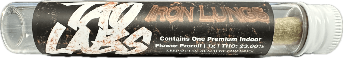 Image of Iron Lungs | 1g Preroll