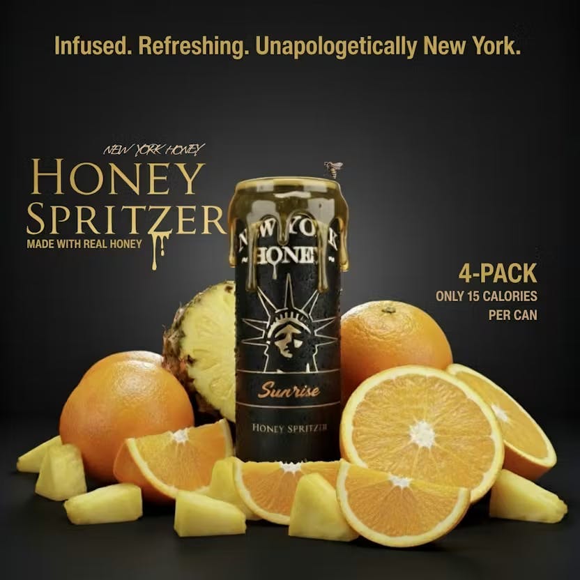 Product New York Honey - Sunrise Honey Spritzer 4 Pack - 10mg Per Can