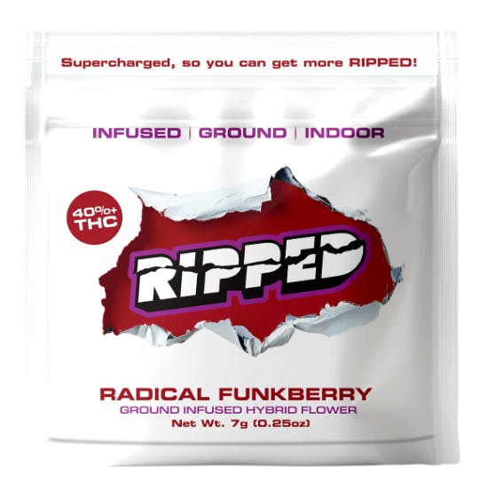 Product Infused Ready To Roll | Radical Funkberry (H) | Ripped