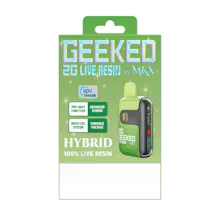 MKX - 2g Geeked Live Resin Disposable - Runtz (H)
