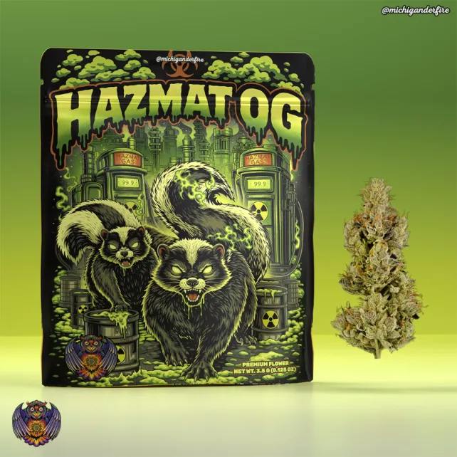 Michigander Fire - 3.5g Prepack - Hazmat OG