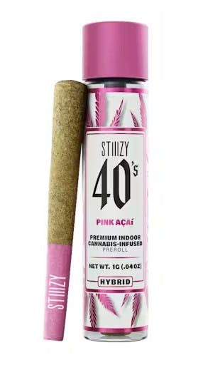 Stiiizy | Pink Acai | Infused Pre-Roll | 1g