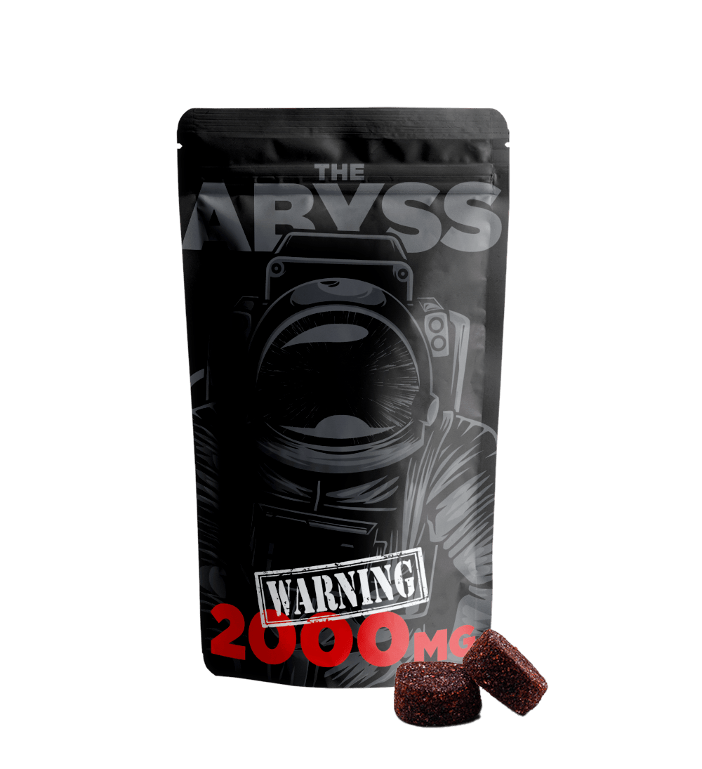 The Abyss Red Blood Orange Gummies 2000mg Proper