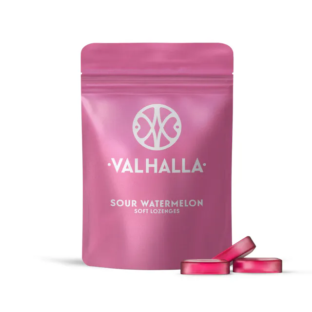 Valhalla Gummies Sour Watermelon 10pk/100mg (hybrid, 2.8g)