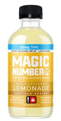 Magic Number | Lemonade | 8oz | 25mg at Oregrown (Eugene)