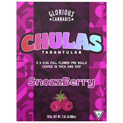 Product: Glorious Cannabis Co. | Snozzberry Chulas Kief Infused Pre-Roll 5pk | 2.5g