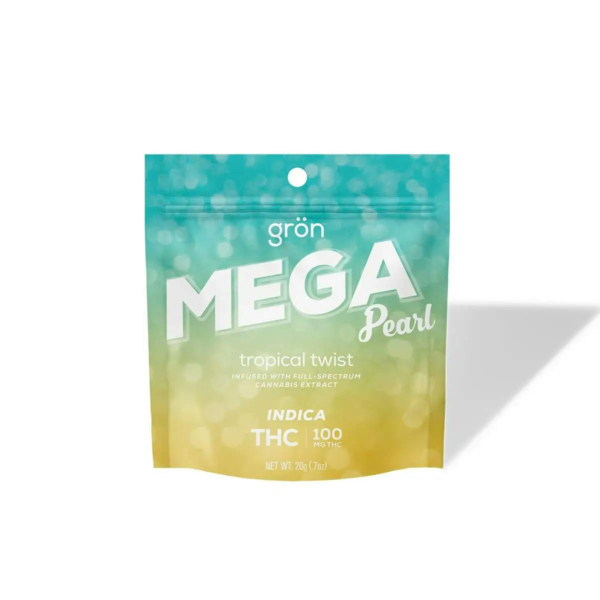 Mega | Tropical Twist | Indica | 100mg