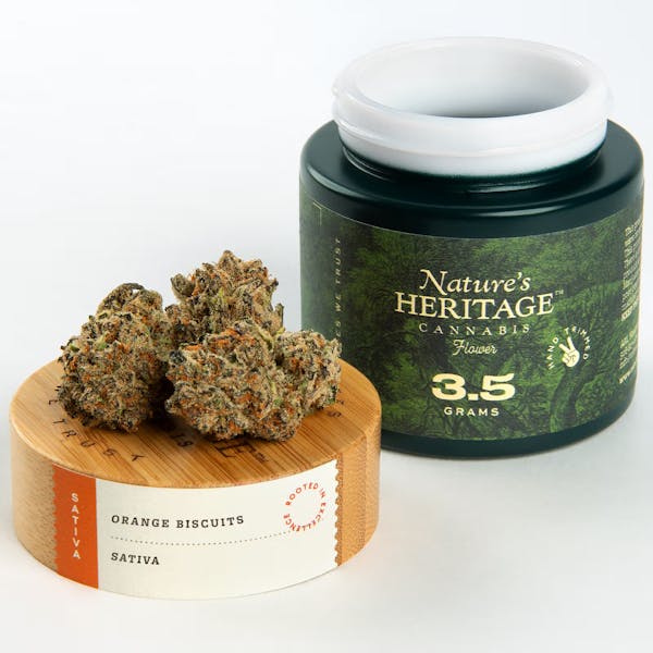 Orange Biscuits (S) - 3.5g Flower - Nature's Heritage