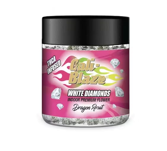 Product: Cali-Blaze | Dragon Fruit | White Diamonds Infused Flower