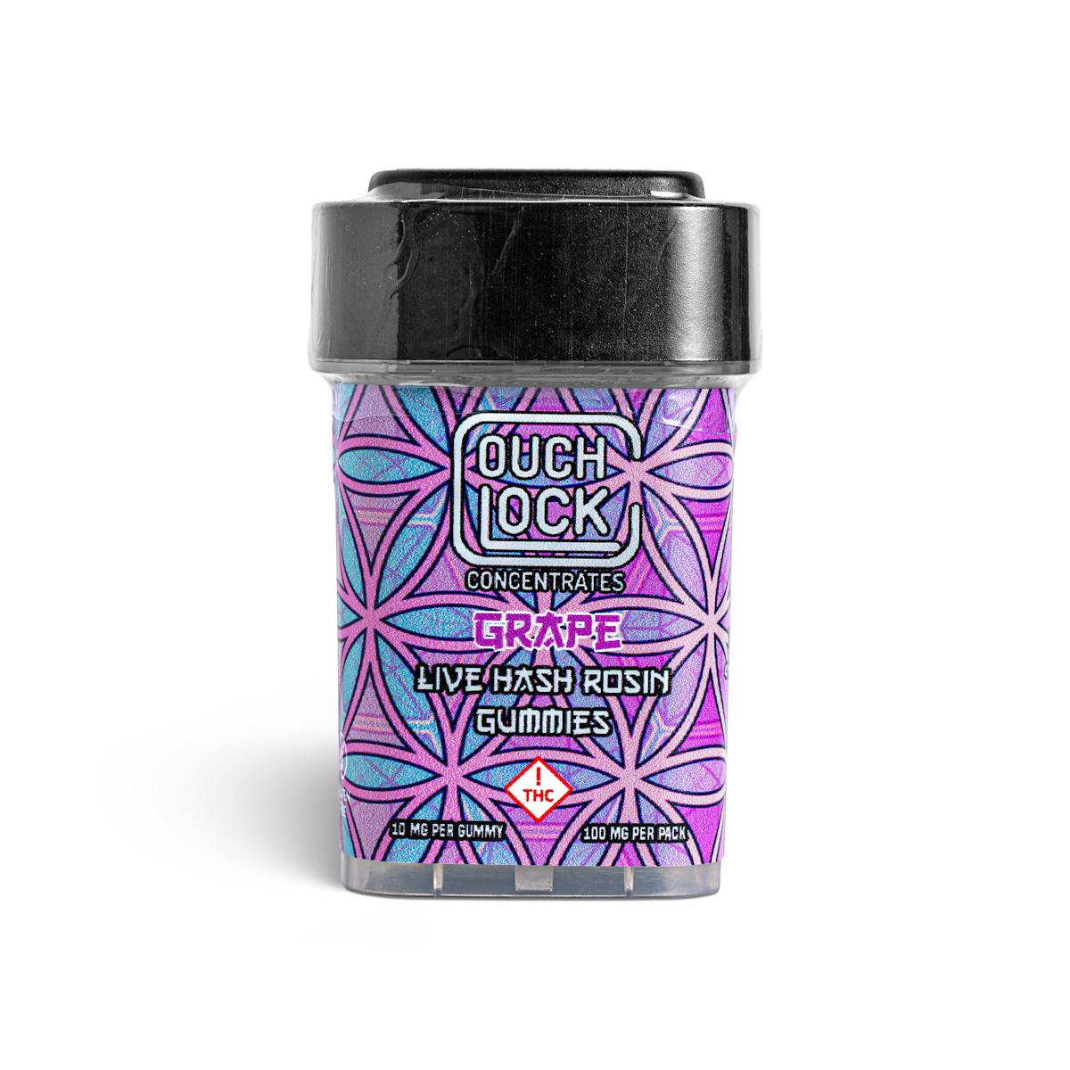 Photo of Grape Hash Rosin Gummies – 100mg