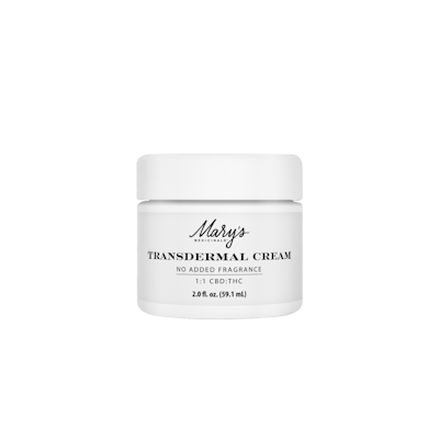 Product: Mary's Medicinals | Unscented Cream 1:1 CBD:THC | 1000mg:1000mg