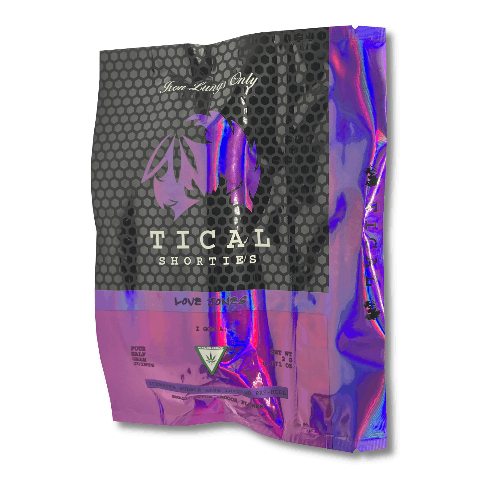 Tical | Bubble Hash Infused Pre-Roll 4-Pack - 2g - Original Love Jones