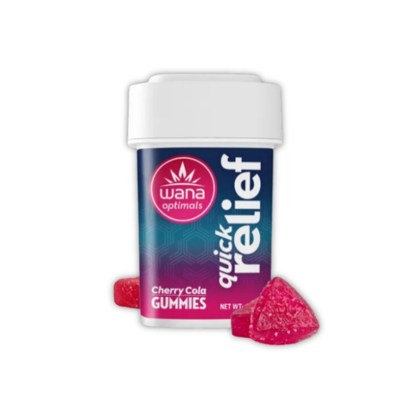 Wana Optimal - Quick Relief Cherry Cola 50mg Gummies