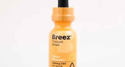 Product CoC Breez Tincture Drops - Citrus Recovery (1000mg CBD)