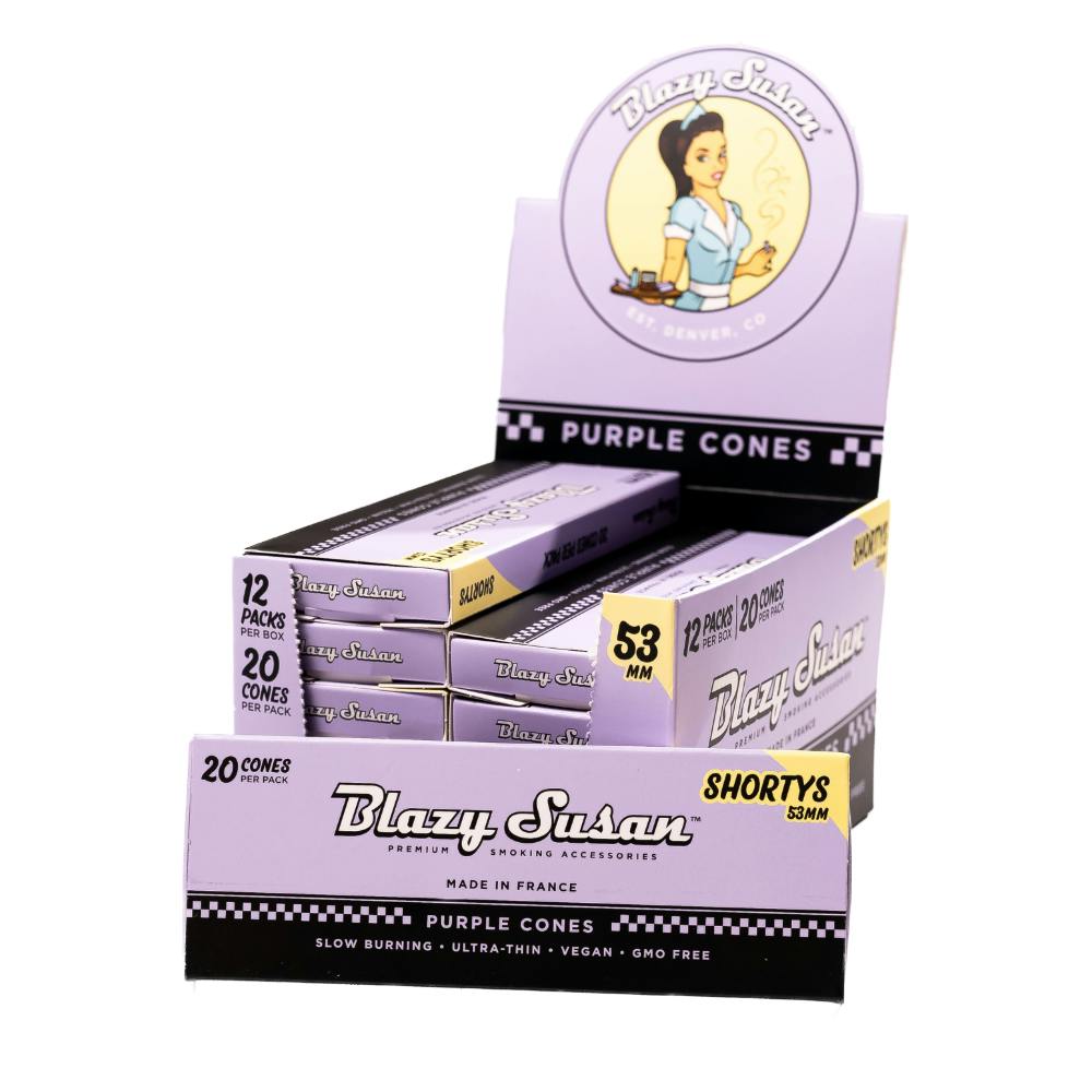Product Purple 'Shorty' Cones