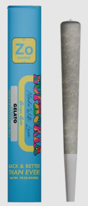 Zooted | Gelato | 1G Pre-Roll