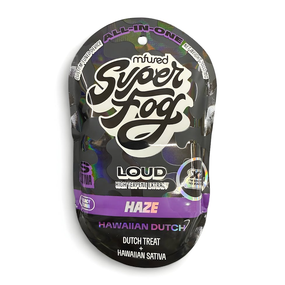 Mfused | Super Fog | Loud Jefe | Hawaiian Dutch | 2x 1g AIO