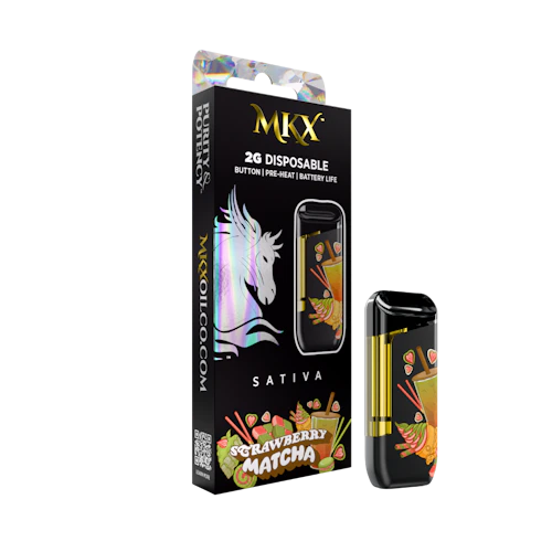 2g MKX Disposable - Strawberry Matcha 2g Disposable - Sativa