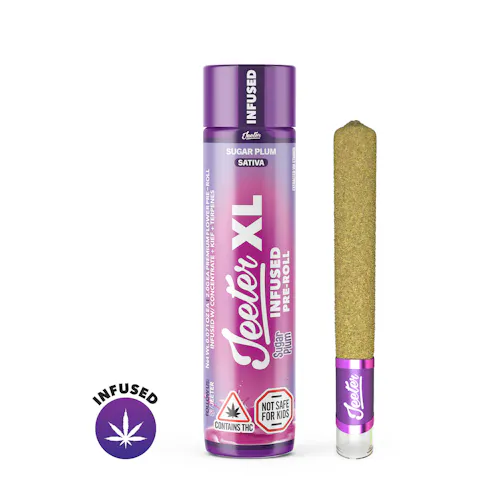 Sugar Plum Jeeter XL Infused Pre-Roll | 2g-active