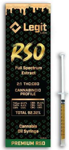 Product: 2:1 | RSO | Full Spectrum | Legit Labs