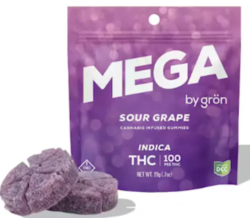 Blackberry | Mega Pearls | 50mg Gummies | 10ct-1