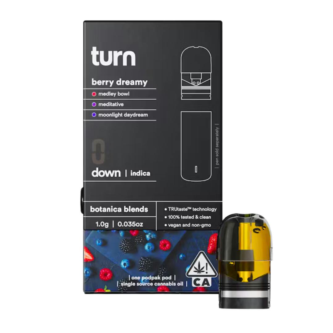 BERRY DREAMY BOTANICALS BLEND TURN DOWN POD
