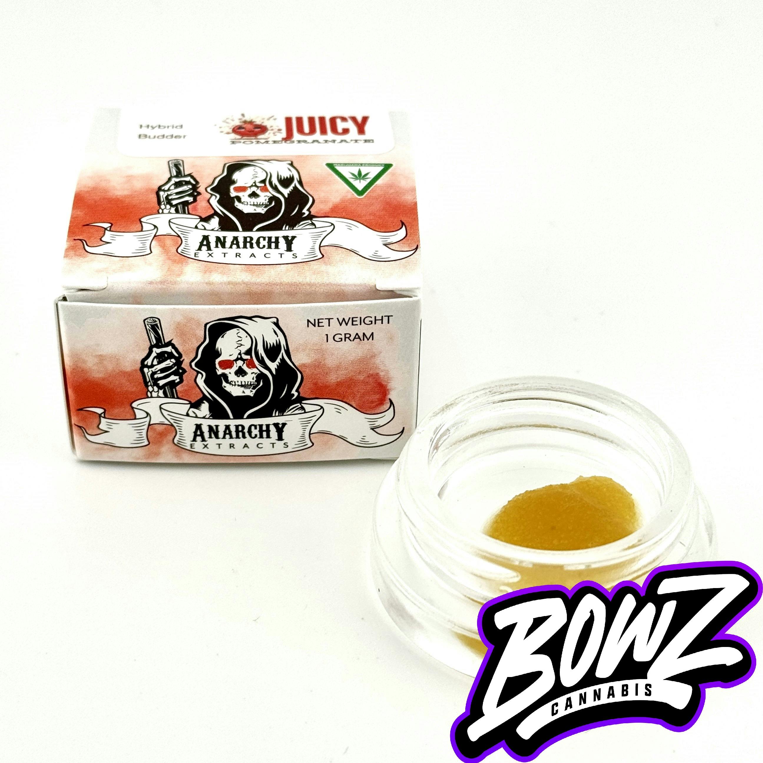 Anarchy Extracts - Budder - (1g) - Indica - **CRUNCH BERRIEZ** (3/$23)