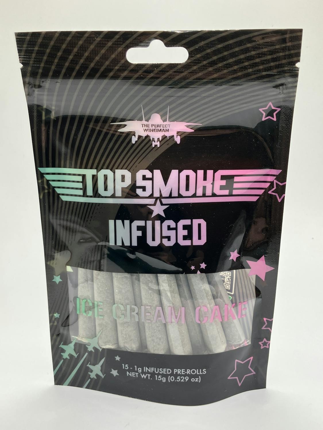 Product: Top Smoke | Infused Pre-Roll 15-Pack - 15g - Ice Cream Cake