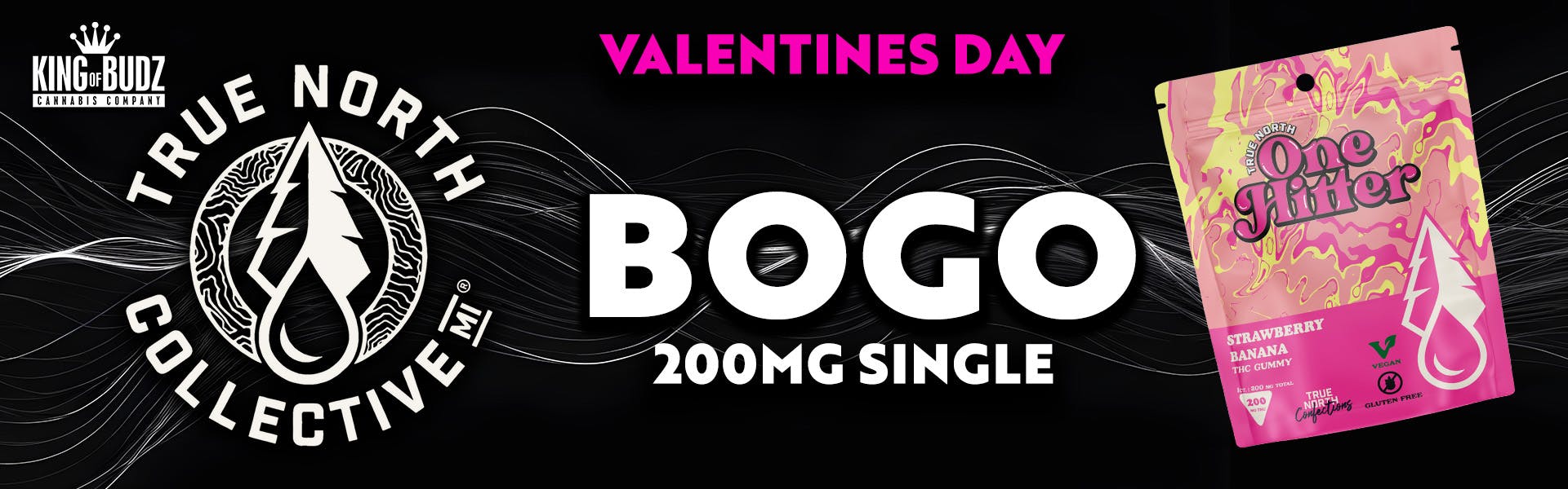 True North - 200mg Single Gummy  - BOGO