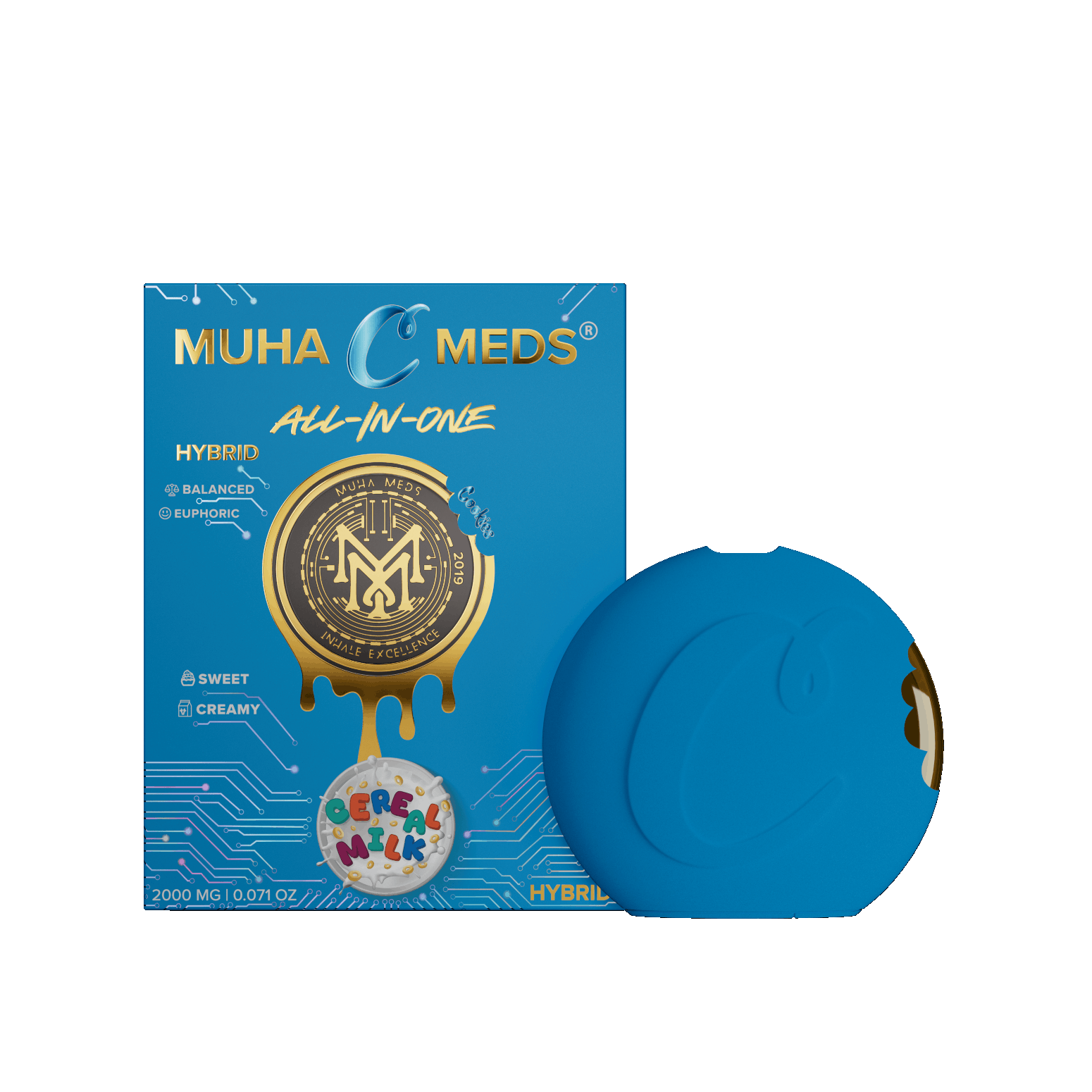 Muha Meds x Cookies | Disposable - 2g - Cereal Milk