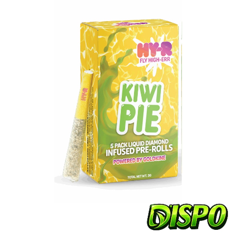 Hy-R - Kiwi Pie Infused 5pk Pre-Rolls
