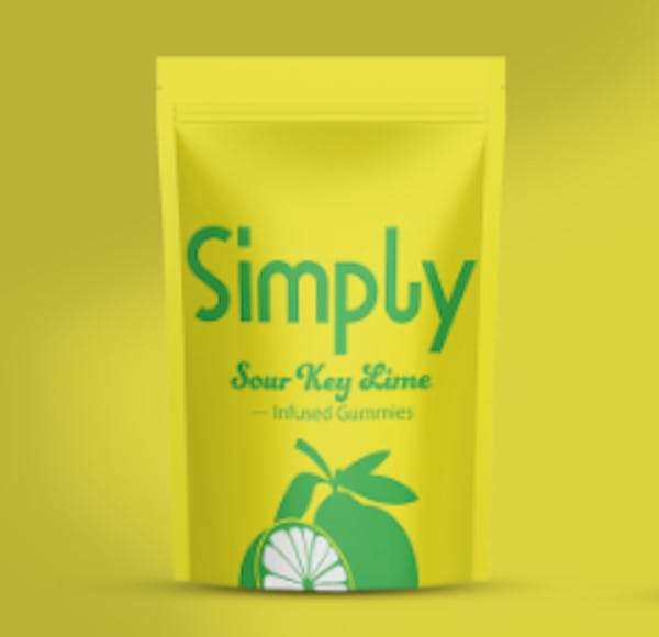 Key Lime | 100mg | Edibles | Simply Sour