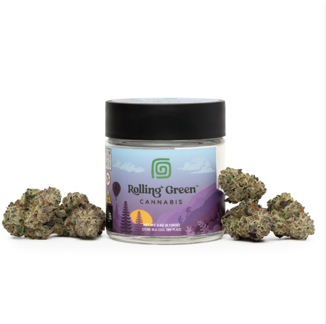 Flower | Rolling Green | Georgia Pie | 3.5g (Premium Cannabis)