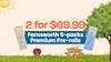 2 for $69.99 - Farnsworth Premium Pre-roll 5-Packs
